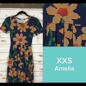 Amelia dress size xxs